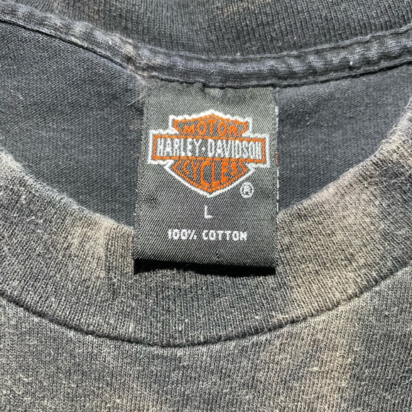 90s distressed Harley Davidson tee - Picture 7 of 10